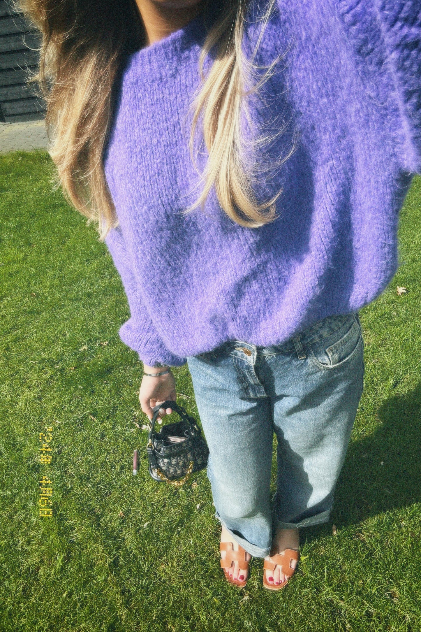 sweater purple