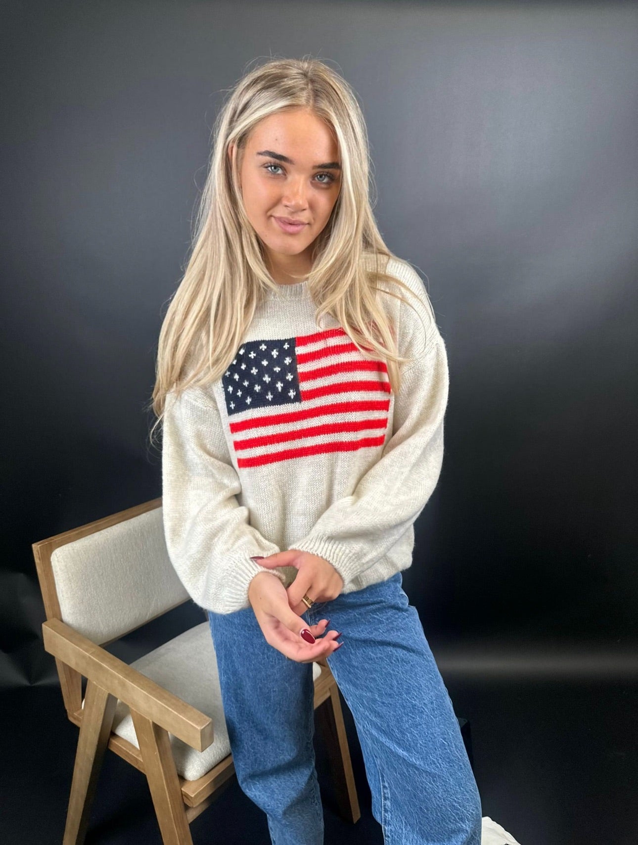 AMERICAN SWEATER BEIGE