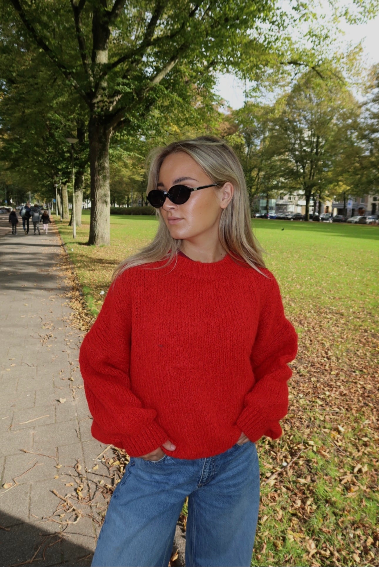 RED SWEATER