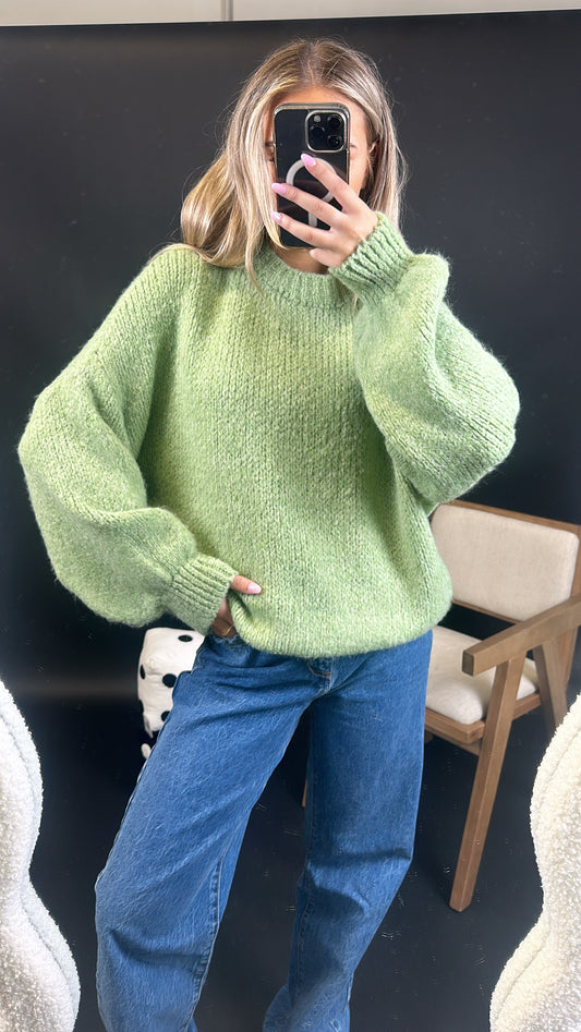 SWEATER LIGHT GREEN