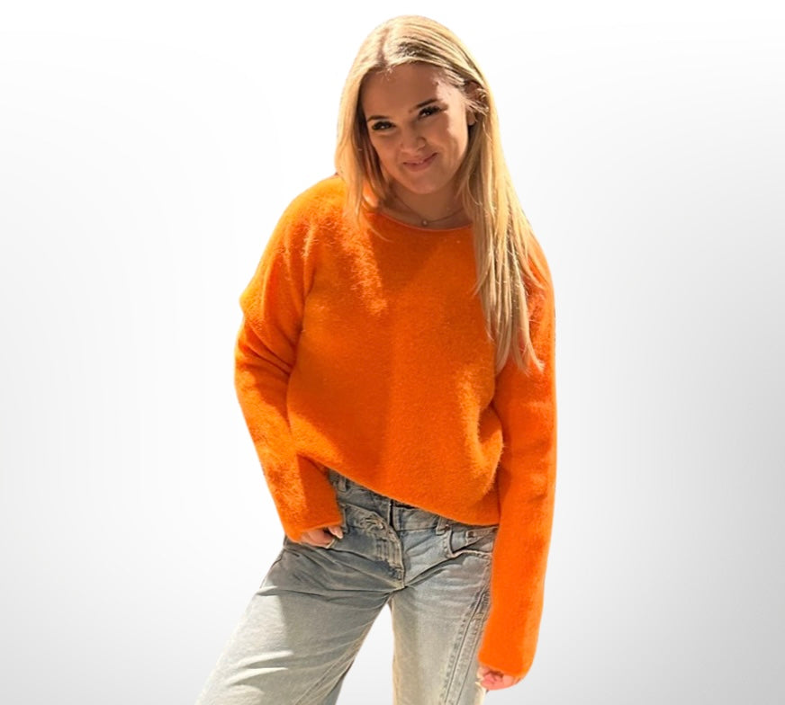 sweater orange